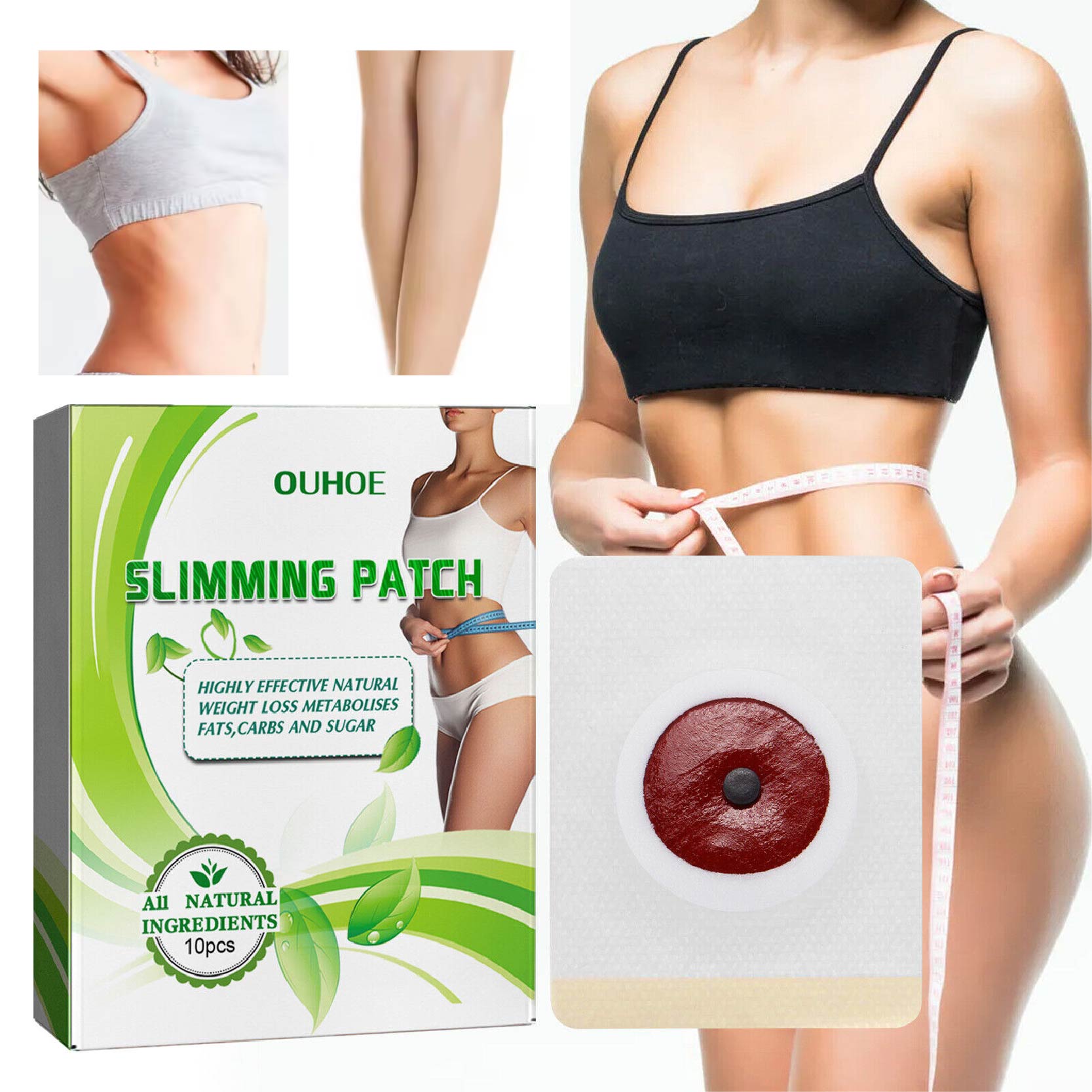 Slimming Patch adelgazante 10 uds